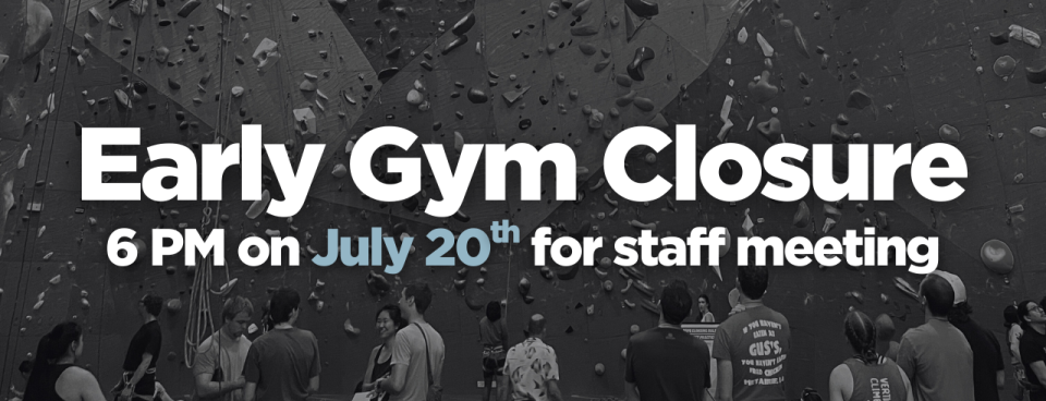 Closing Early